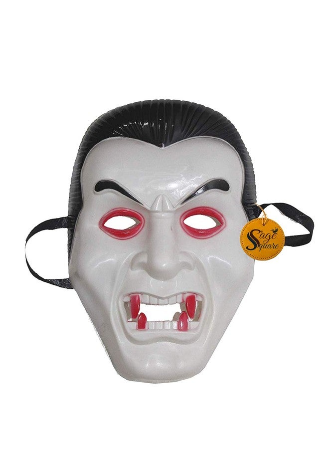 Sage Square Vampire Comic FACE MASK Fawkes Mask Anonymous Edition Face-Mask Perfect Fit Cosplay Holi Halloween Function Party (Set of 2) - Image 3